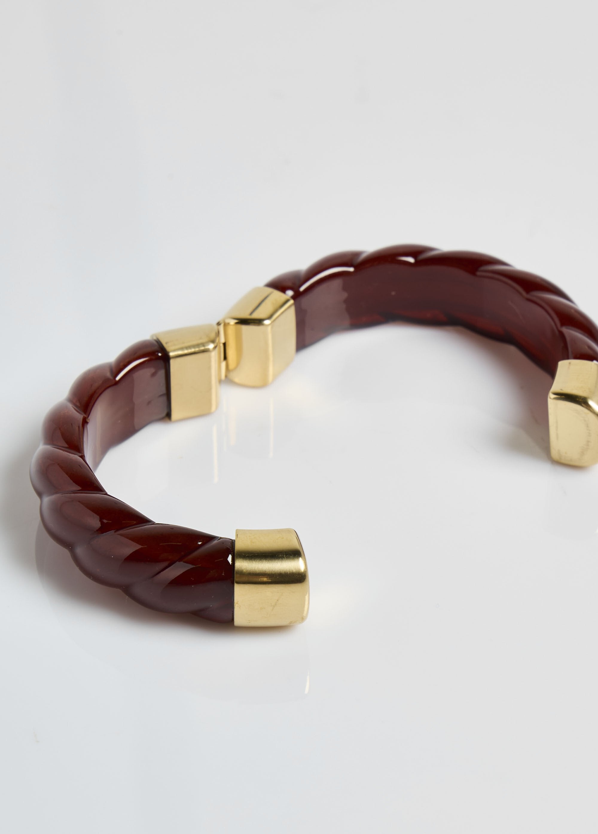 Jonc_torsadé_en_résine_et_acier_inox_Marron_DE1_slim