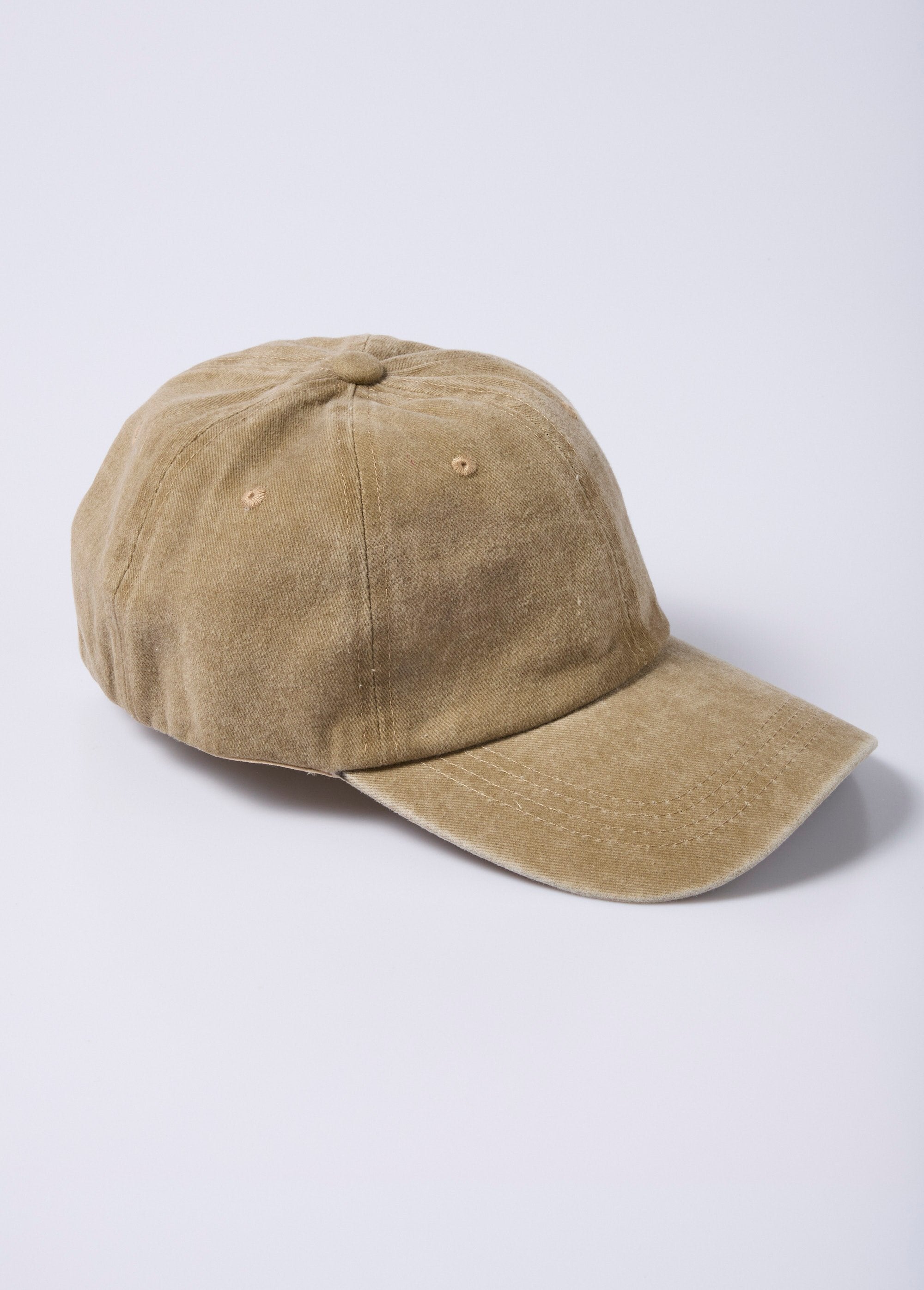 Men's_cap_in_colored_denim_canvas_Beige_FA1_slim