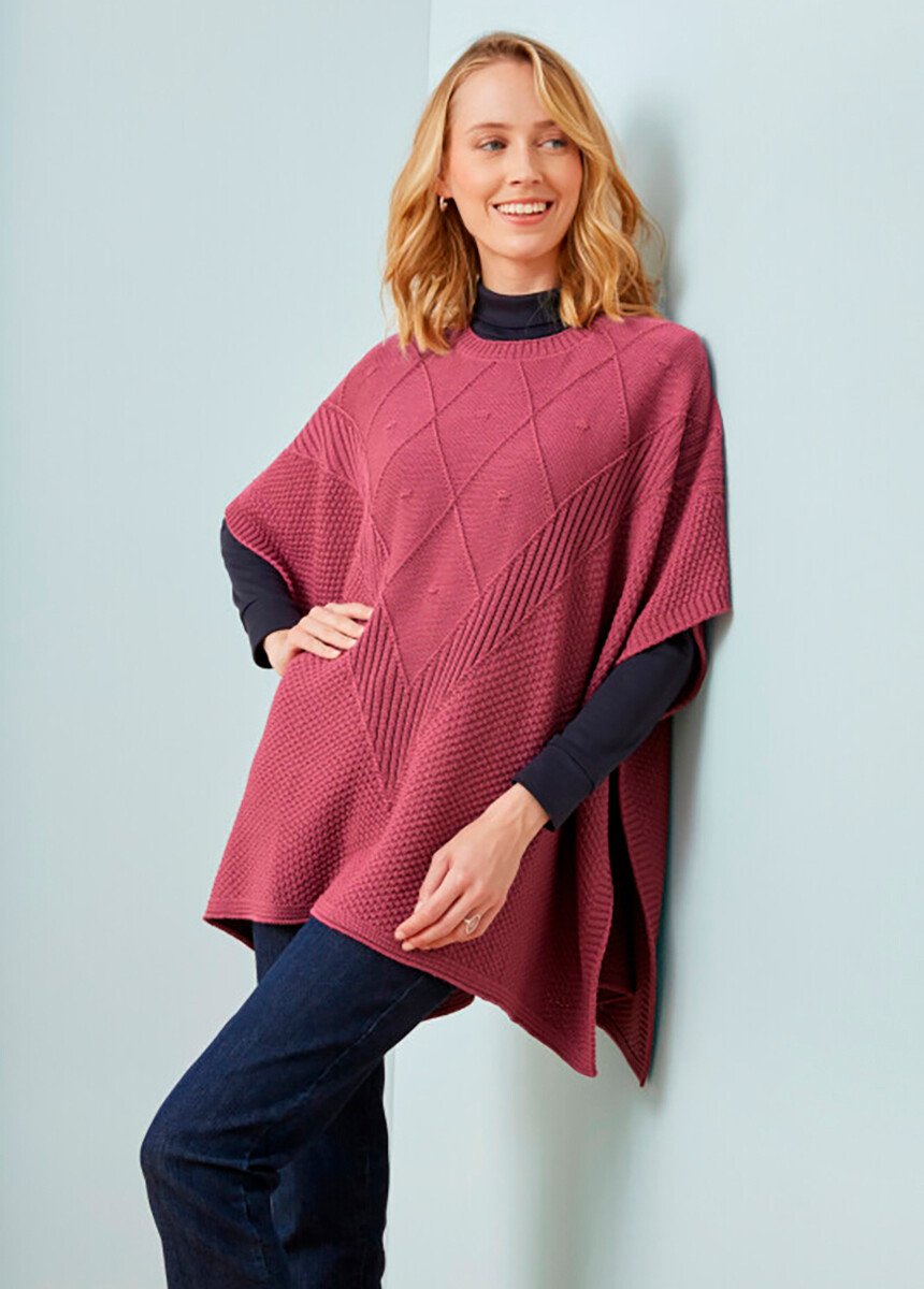 Embossed_knit_cape_sweater_Cassis_FA1_slim