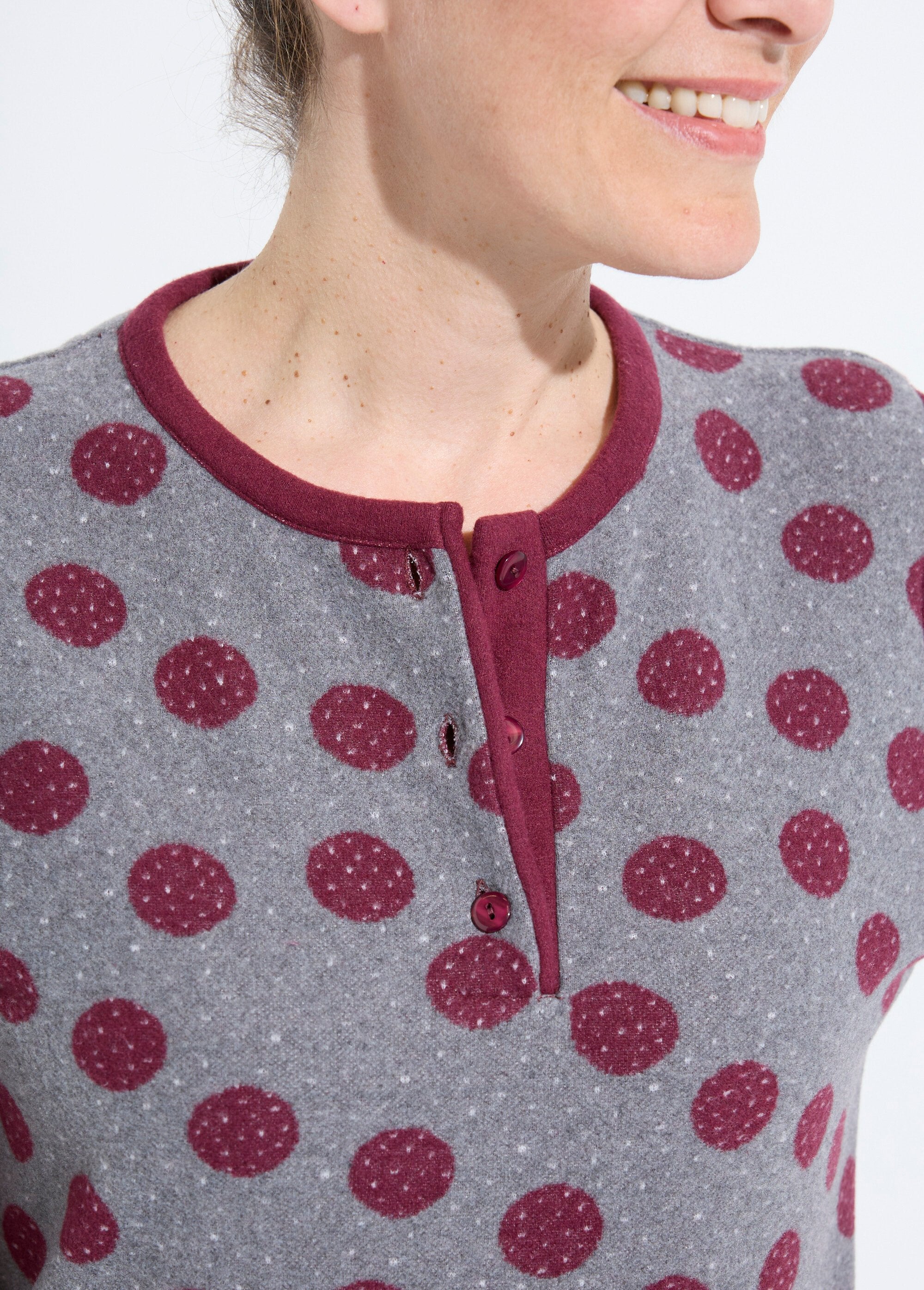 Milano_mesh_pajama_pants_with_polka_dot_print_Bordeaux_DE1_slim