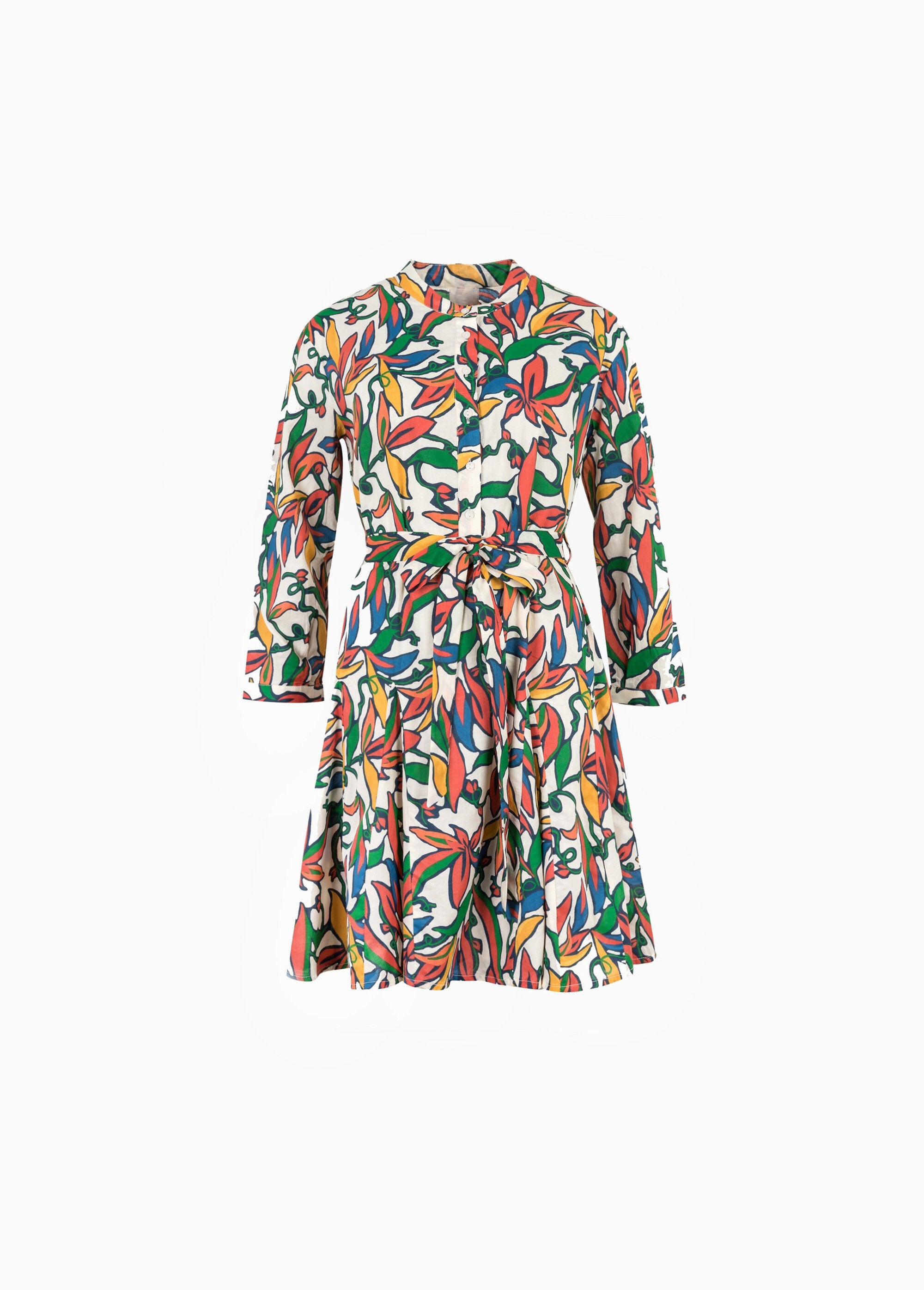 Short_colorful_print_dress_with_belt_Ecru_print_AP1_slim