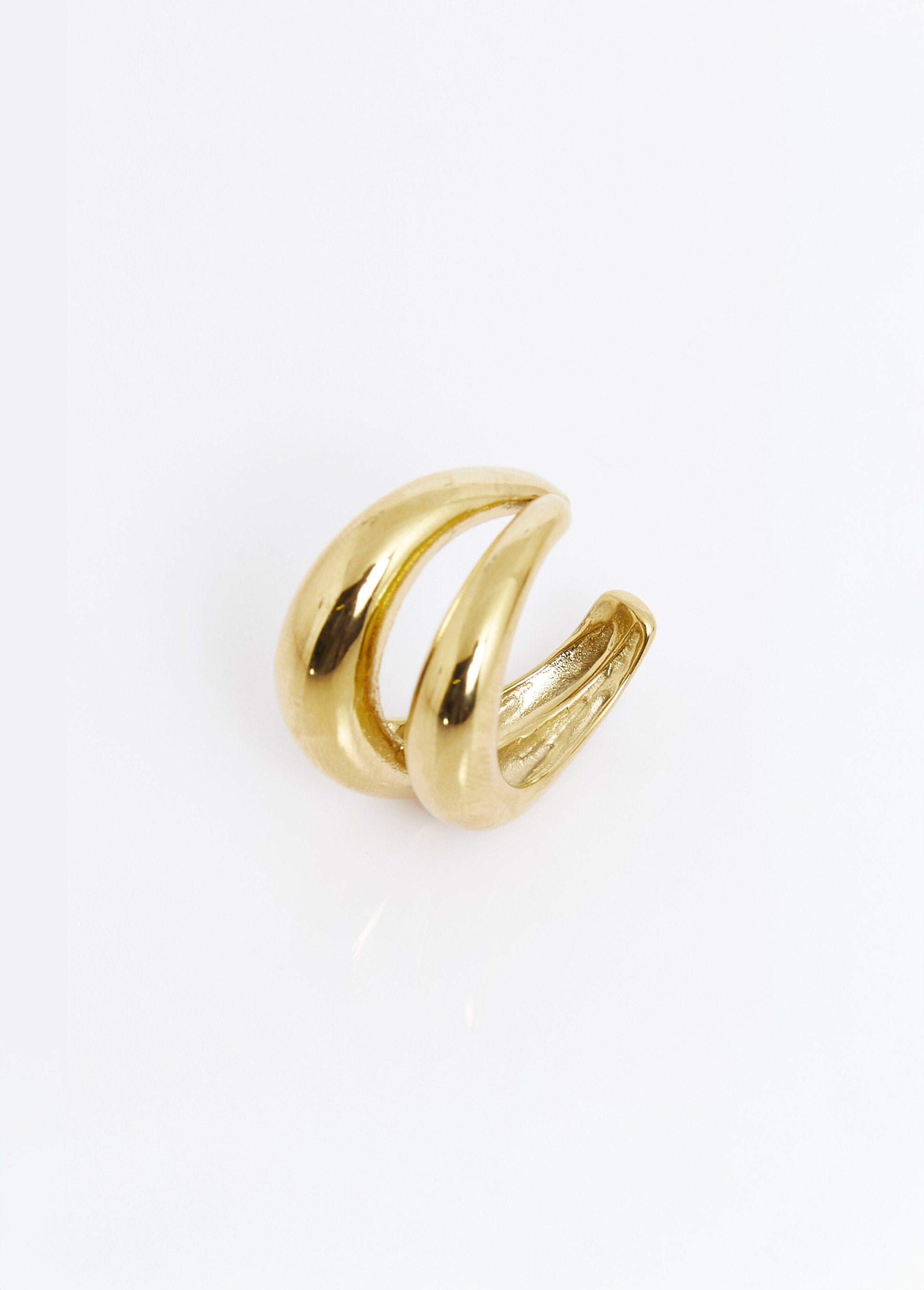 Double_row_stainless_steel_ring_Golden_FA1_slim