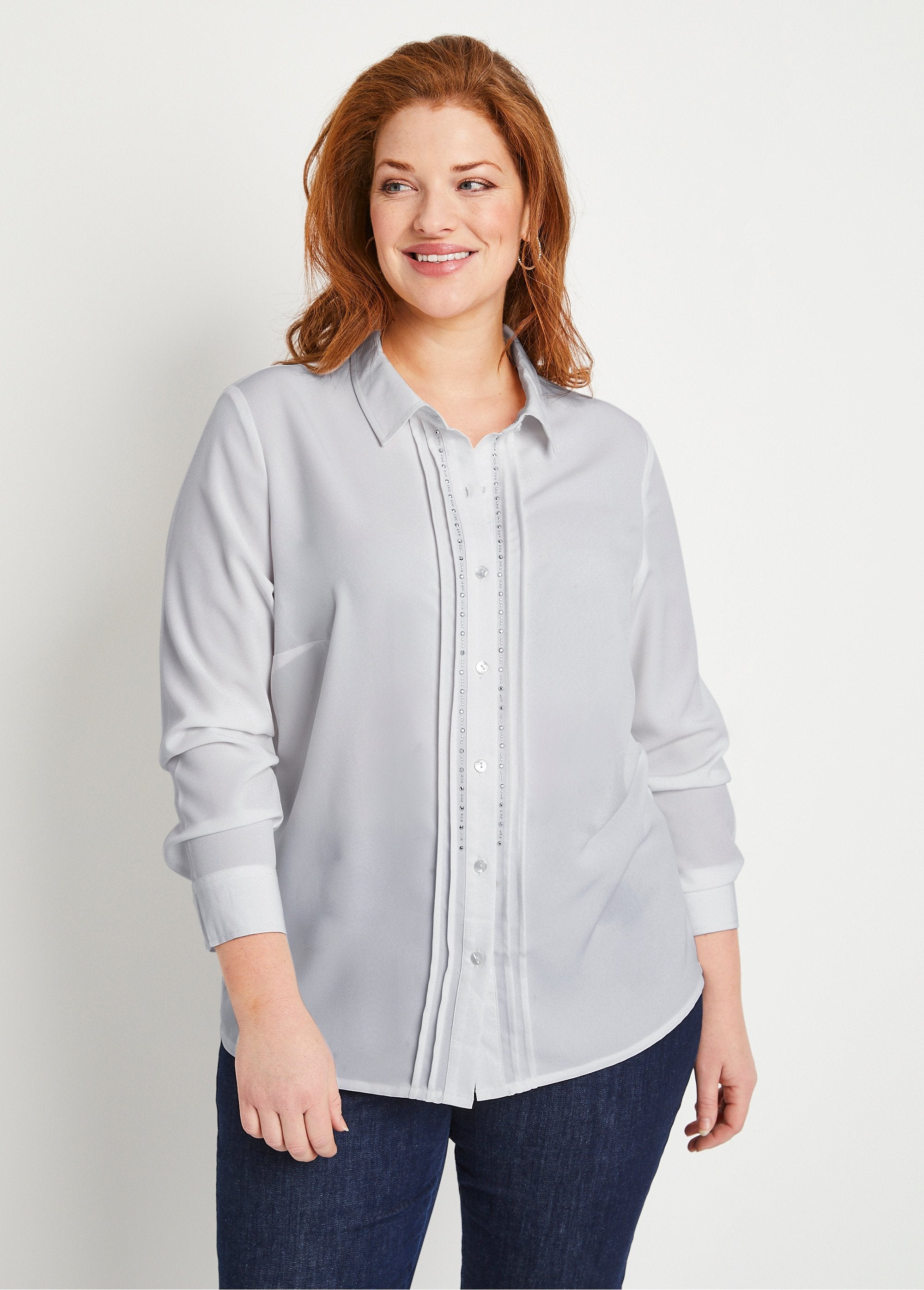 Plain_buttoned_long_rhinestone_blouse_with_shirt_collar_Money_FA2_curvy