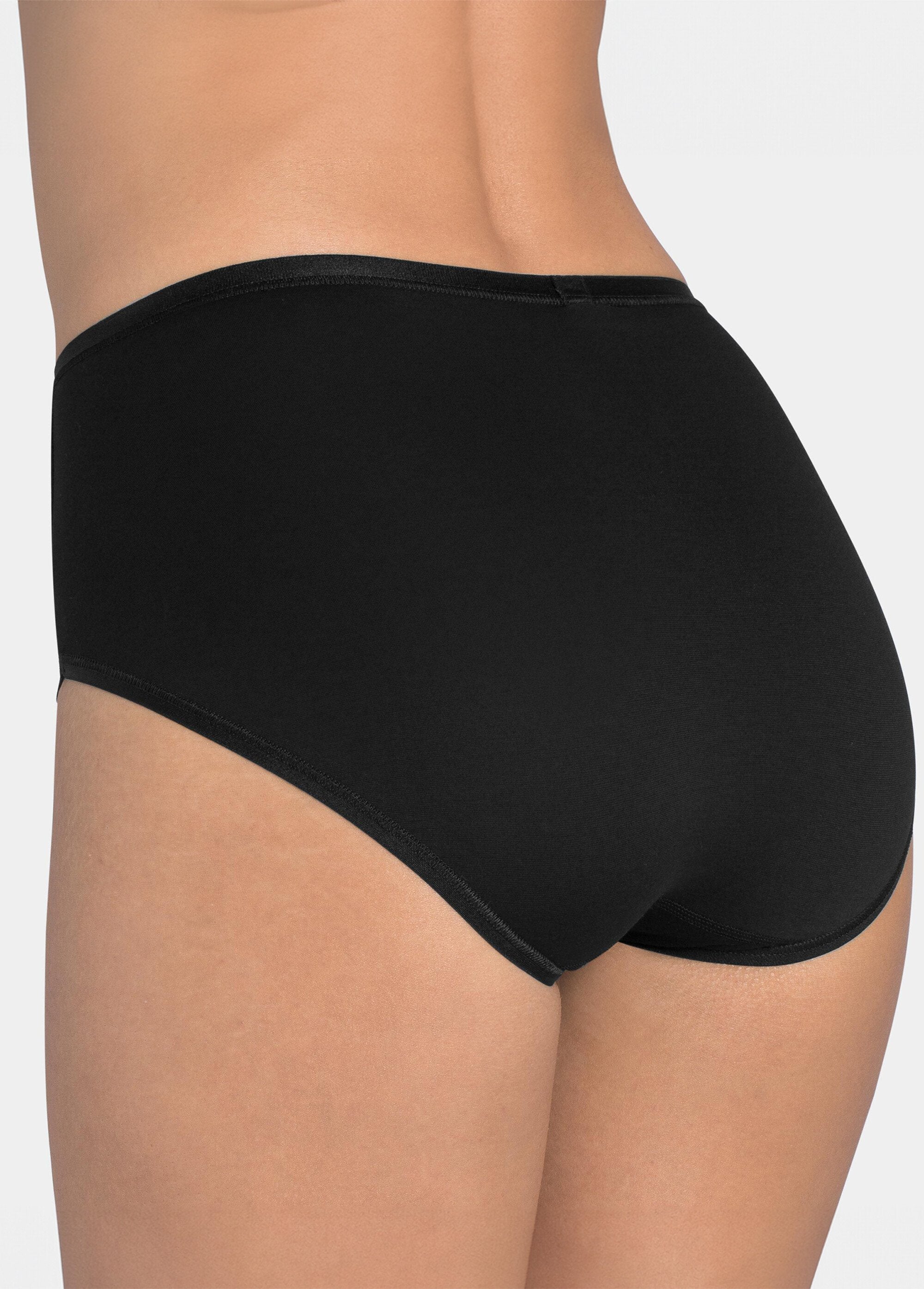 Sloggi®_-_Culotte_taille_haute_dentelle_Noir_DO1_slim