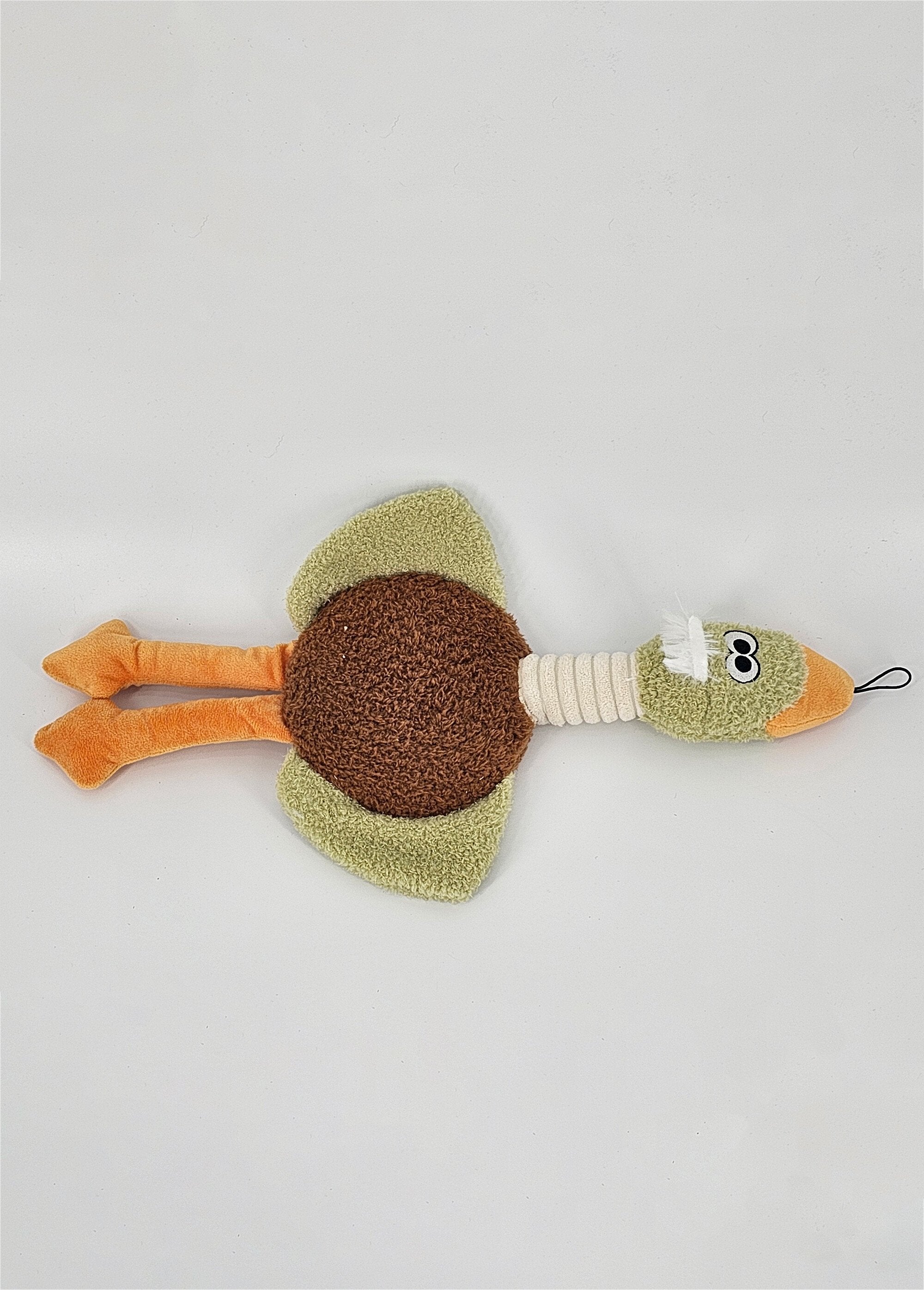 Plush_duck_sound_toy_for_dogs_Green_FA1_slim