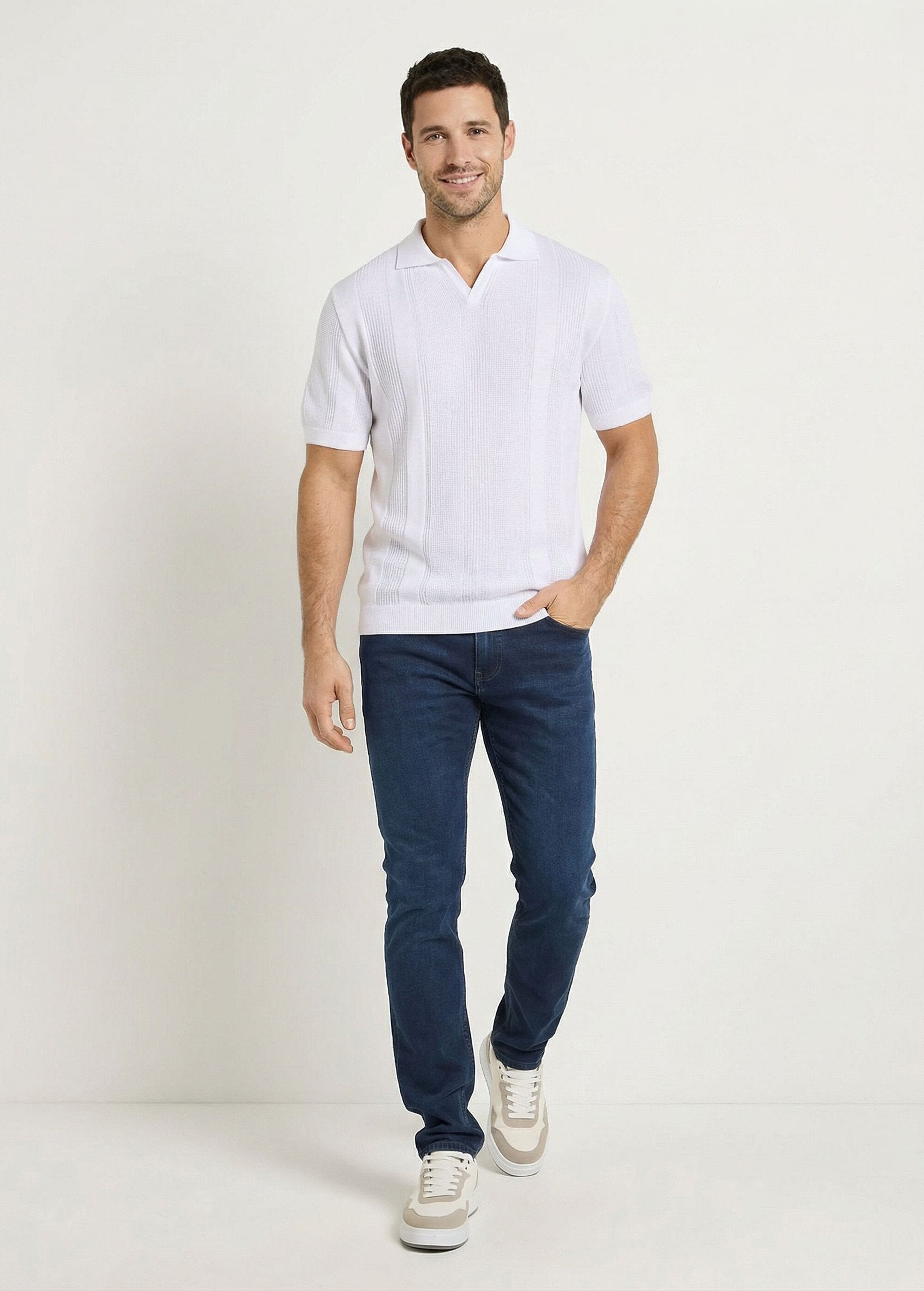 Jean_droit_5_poches_denim_stretch_Marine_SF1_slim