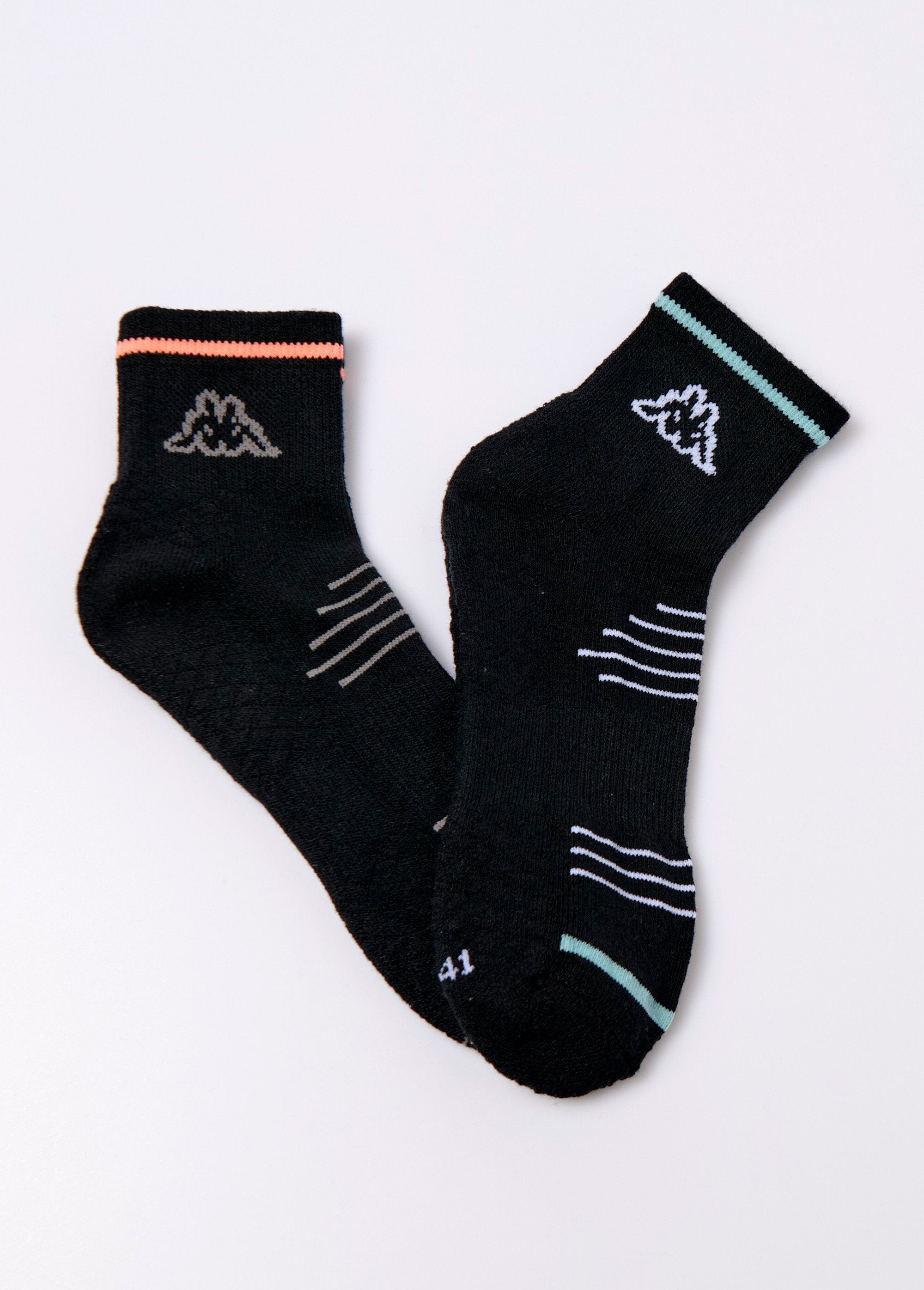 Kappa®_-_Lot_de_2_Chaussettes_logo,_noir_Noir_lot_2_FA1_slim