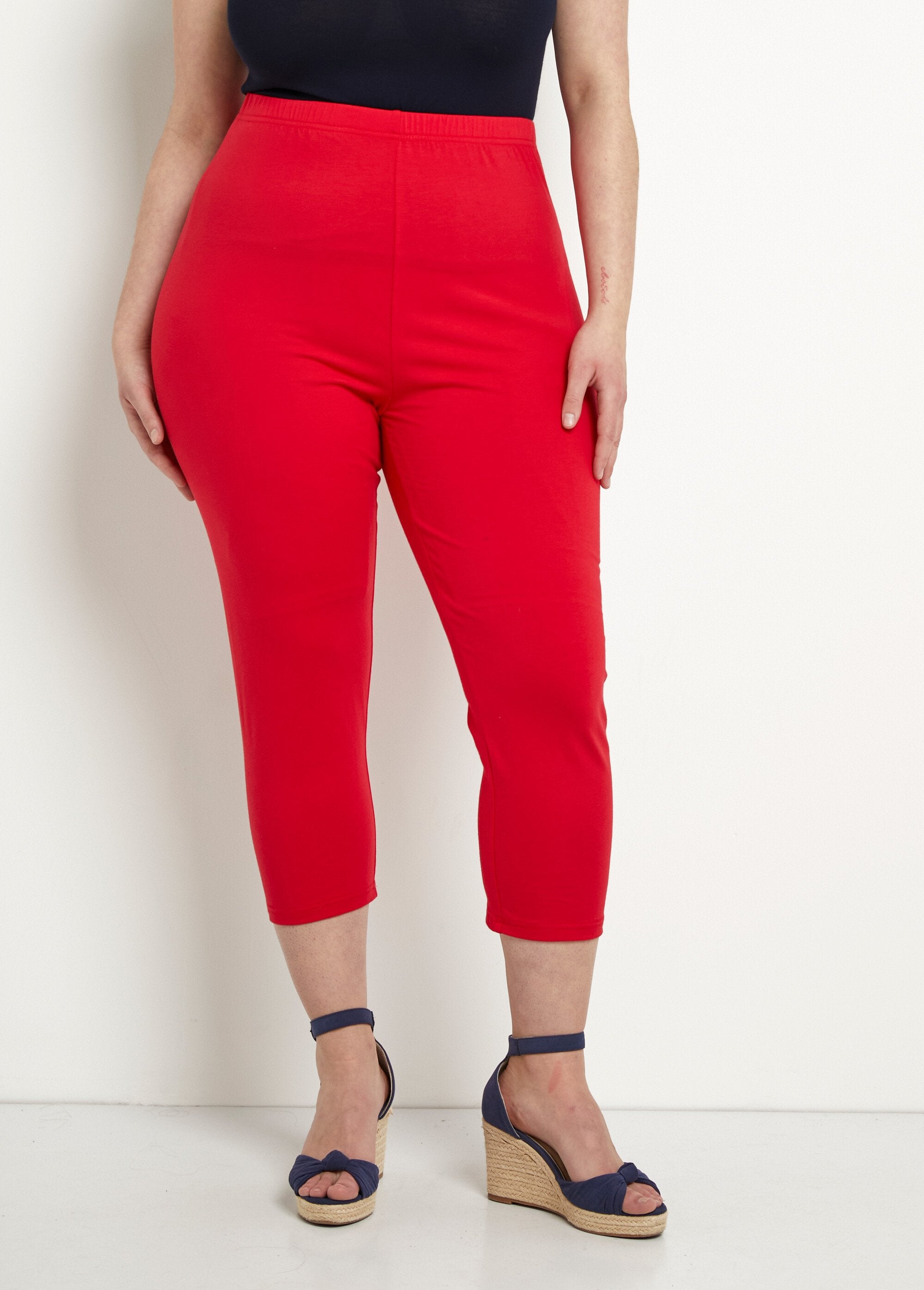 Short_leggings_with_elasticated_waistband_in_cotton_Capucine_uni_FA1_curvy