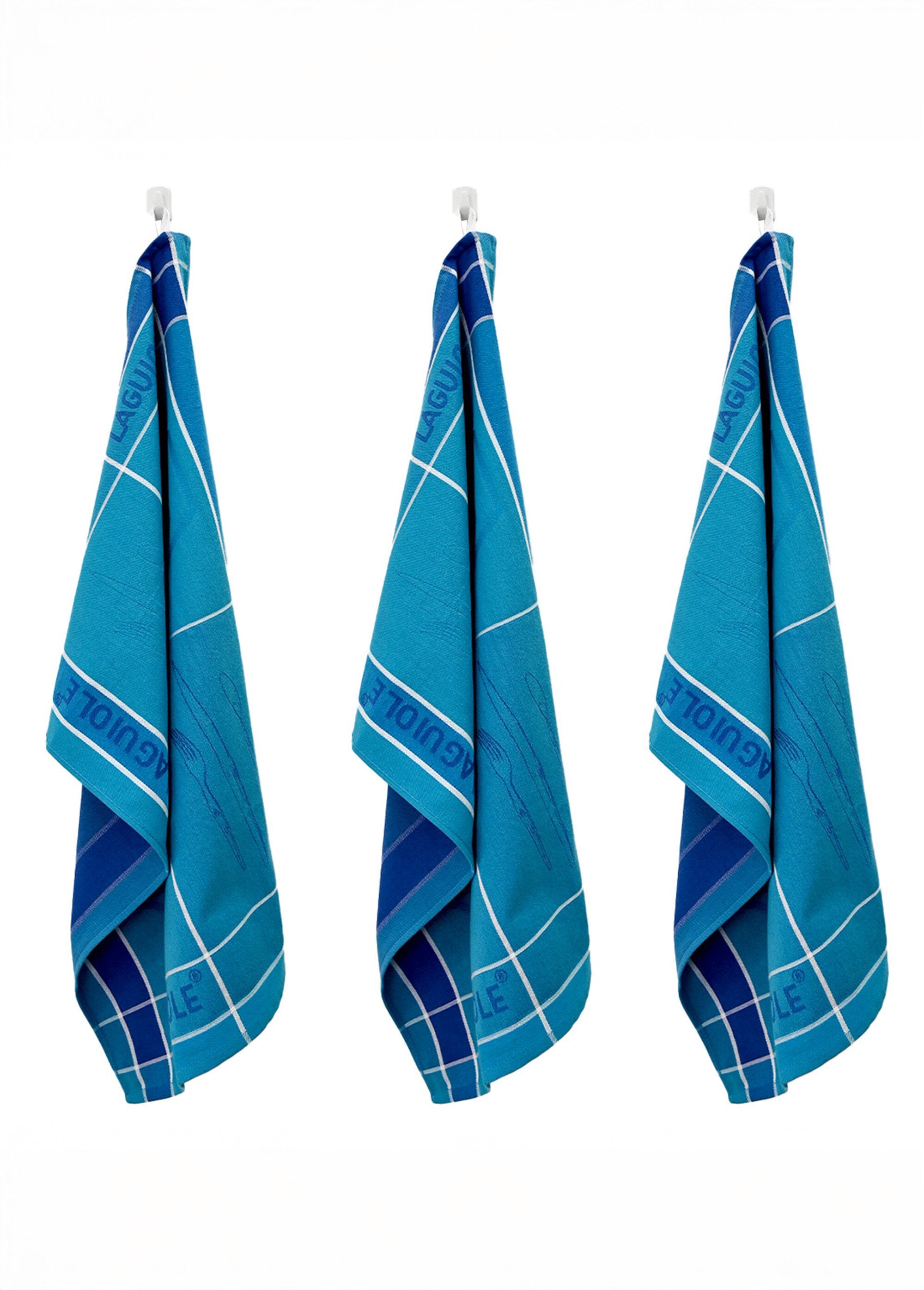 Lot_de_3_torchons_jacquard_assortis,_Tartans_3B_Bleu_FA1_slim