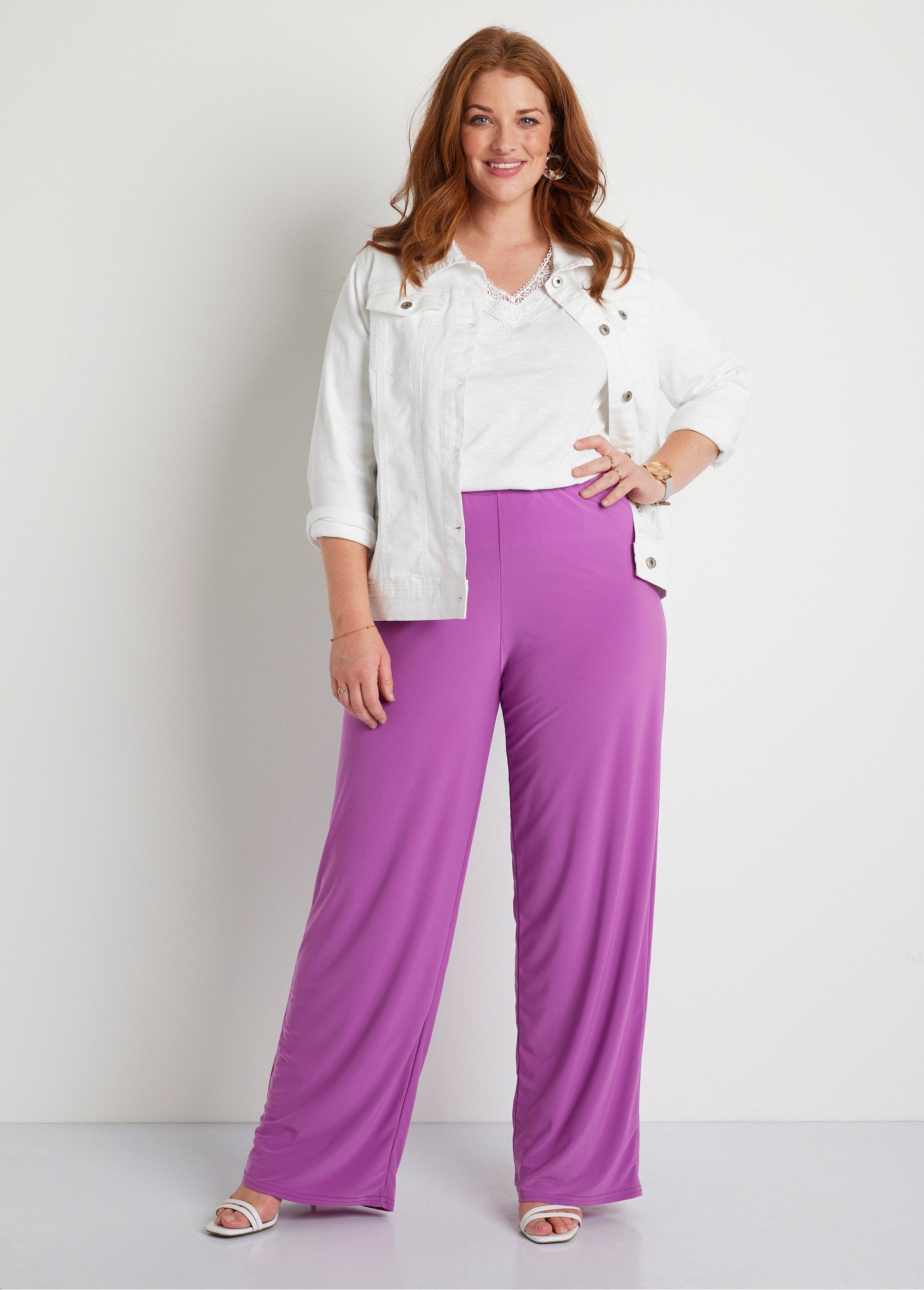 Flowy_elasticated_waist_mesh_pants_Plain_purple_SF1_curvy