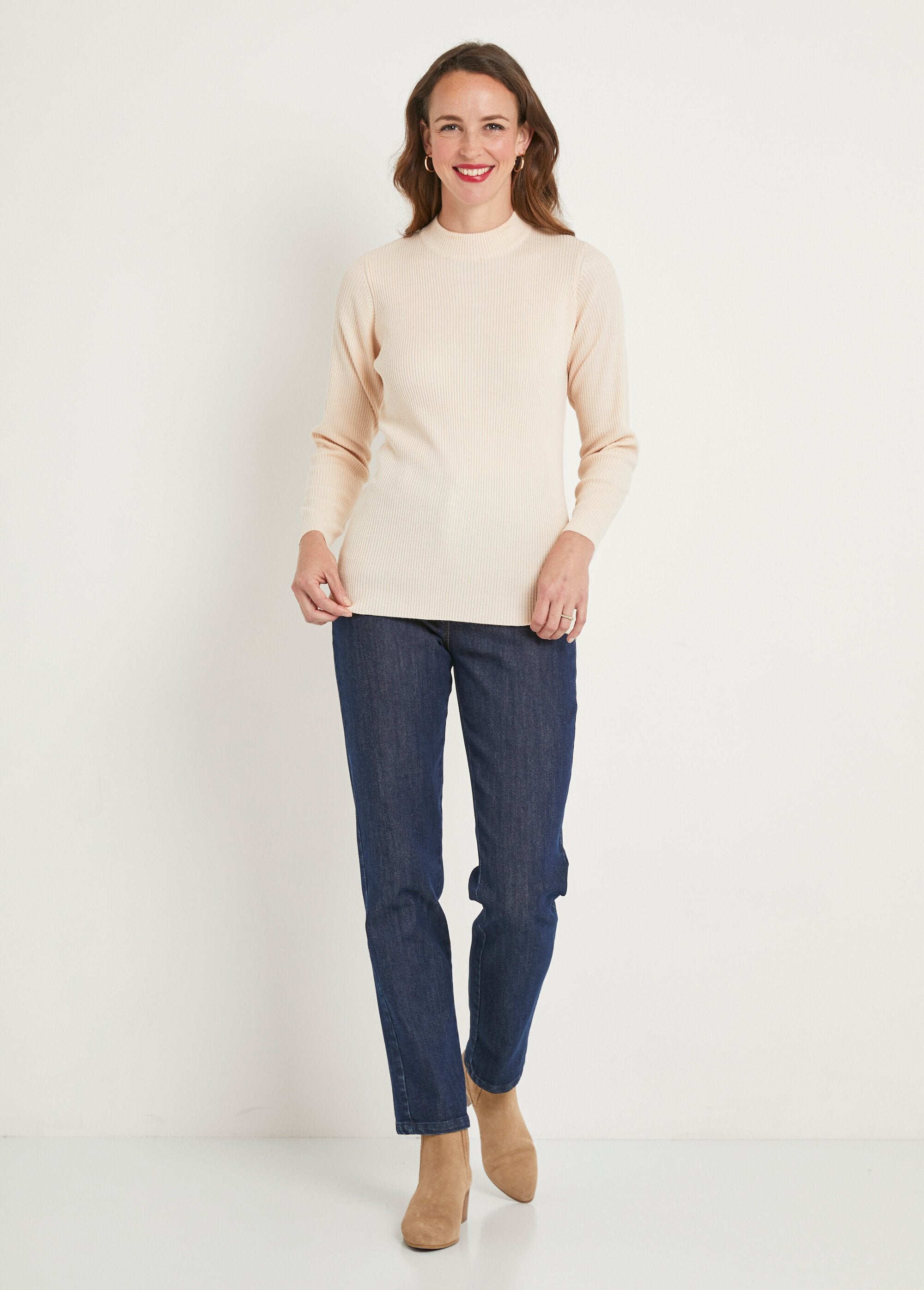 Rib-knit_high-neck_sweater_Beige_SF1_slim