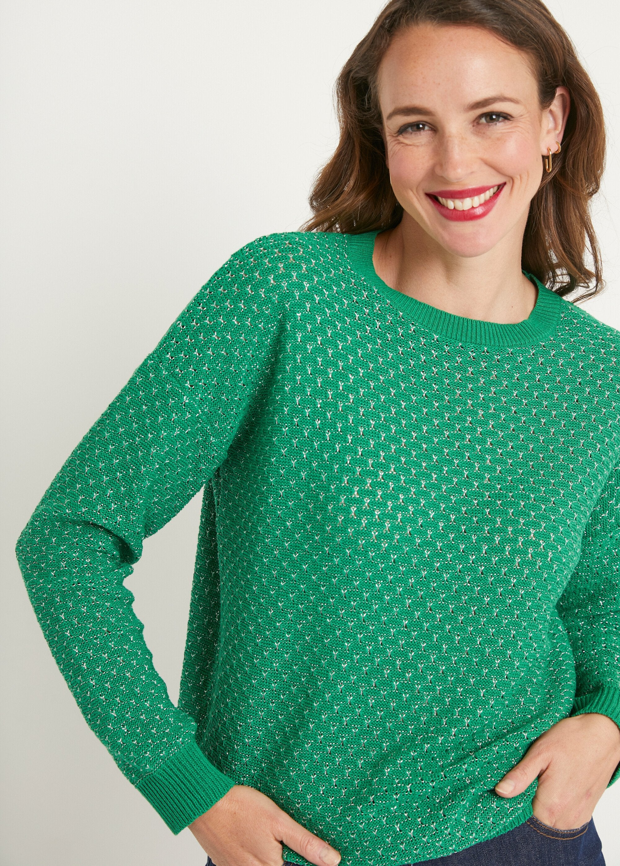 Soft_shiny_cotton_blend_sweater_with_round_neck_Green_DE1_slim