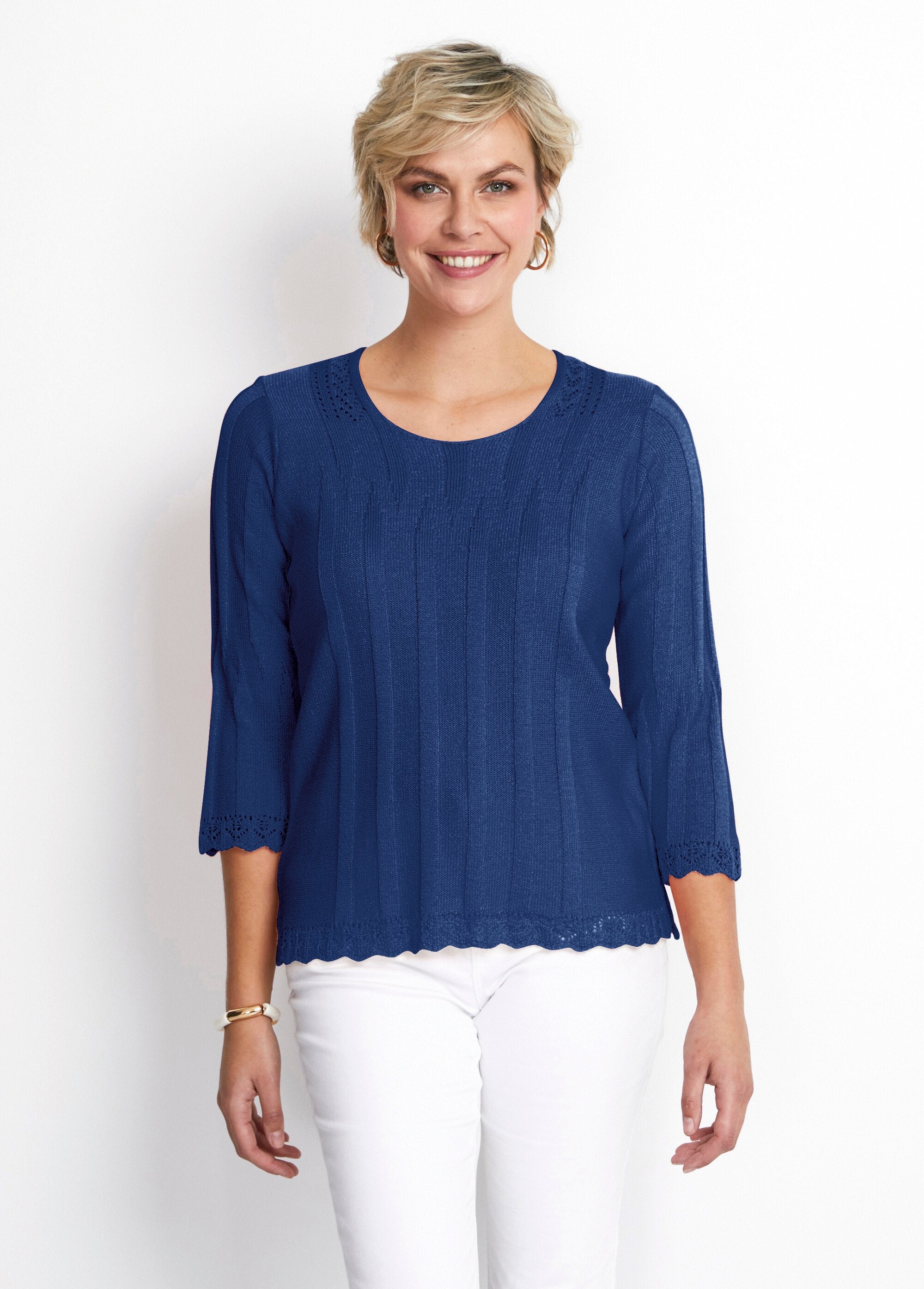 Short_openwork_round_neck_sweater_Blue_FA1_slim