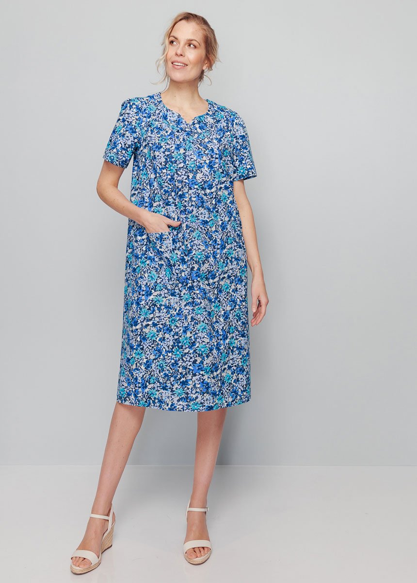 Printed_mid-length_apron_dress_Turquoise_and_navy_FA1_slim