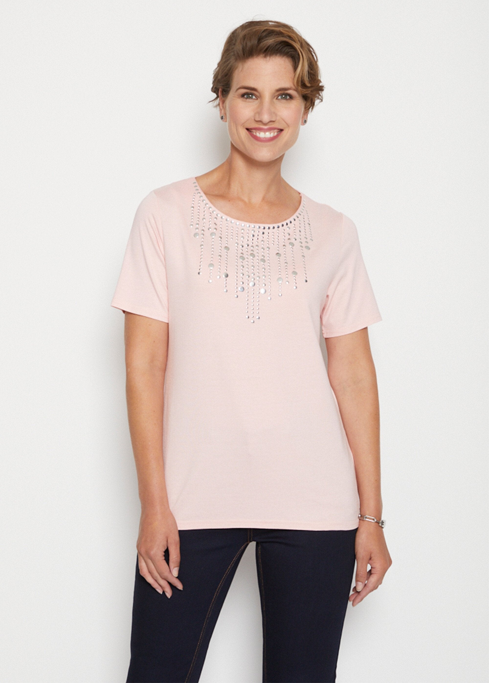 Short-sleeved_fancy_studded_t-shirt_Pink_FA1_slim