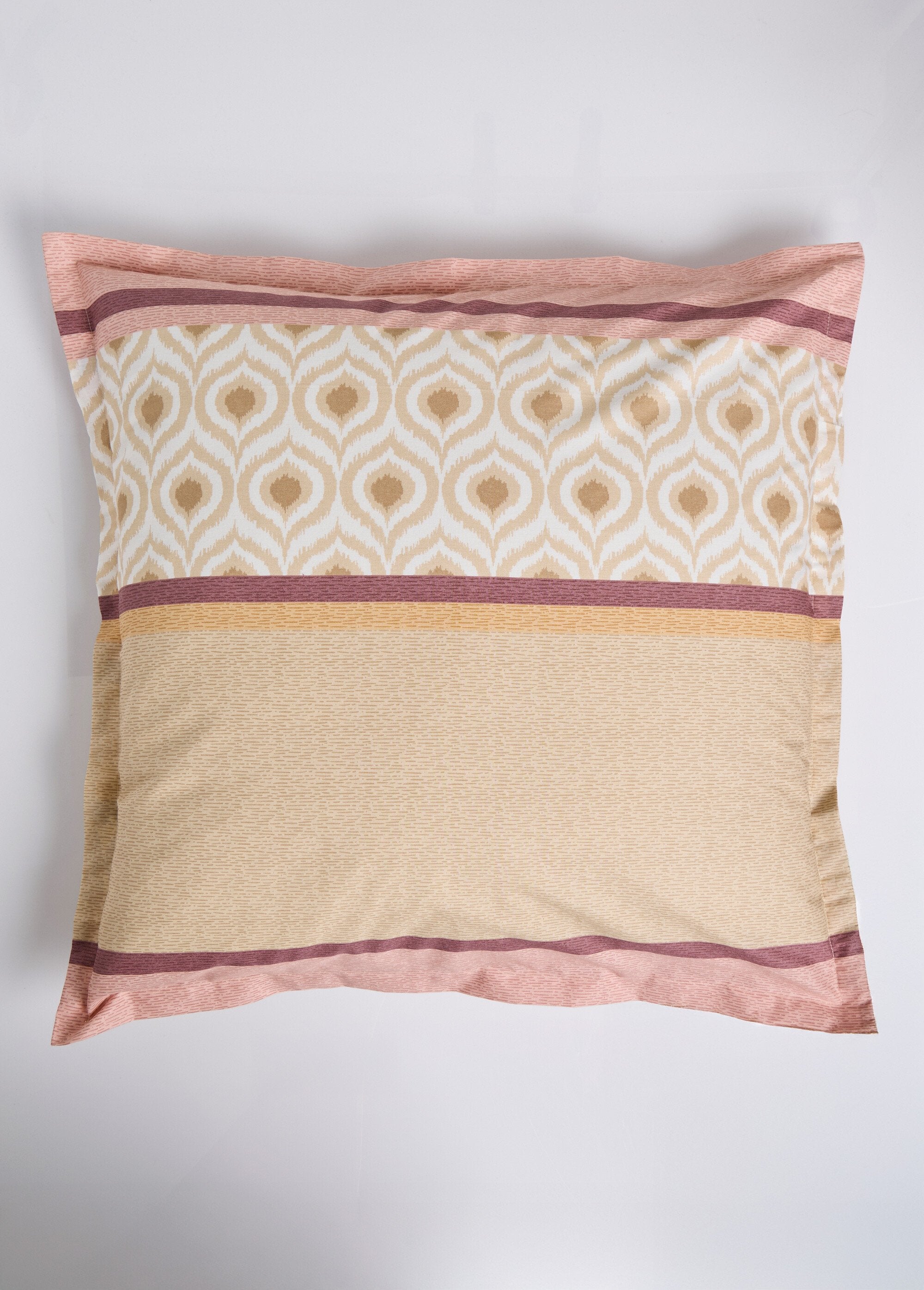 Printed_cotton_pillowcase,_57_threads/cm²,_bolster_pillow_Pink_FA1_slim