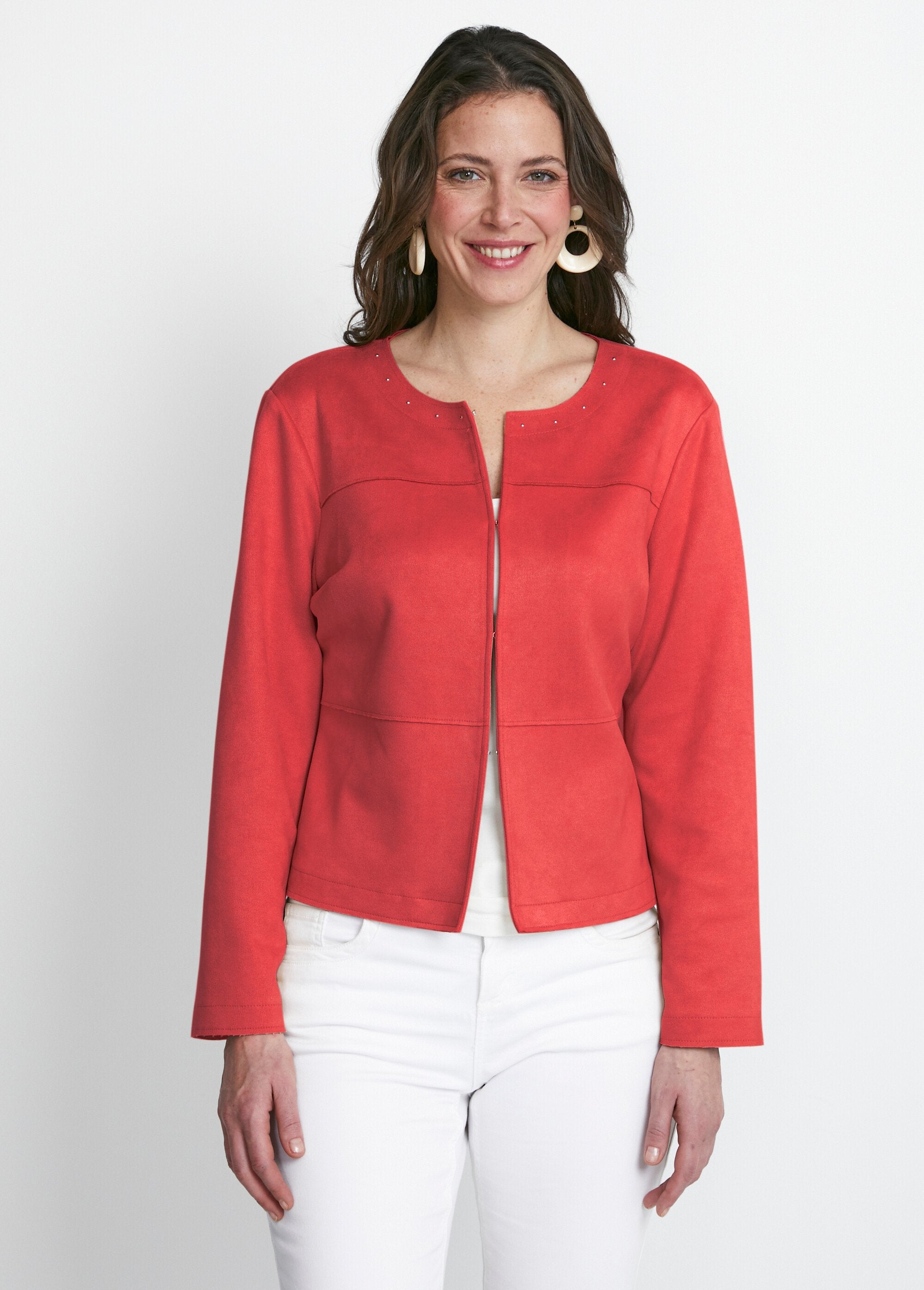 Collarless_suede_jacket_Orange_FA1_slim